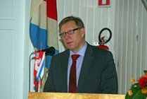 SAK:n Matti Huuotola piti juhlapuheen
