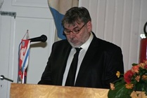 Esa Koskinen kertoi paikallisesta työväen historiasta
