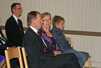 Kansanedustaja Matti Saarinen ja puolisonsa Aila Saarinen